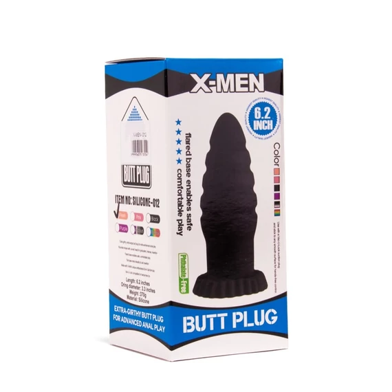 X-MEN 6.2 inch Butt Plug Flesh
