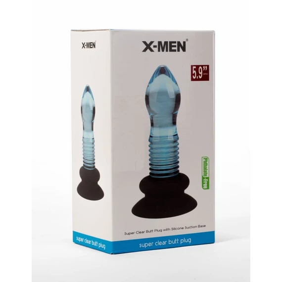 X-MEN Sharp Top 5.9" Anal Plug