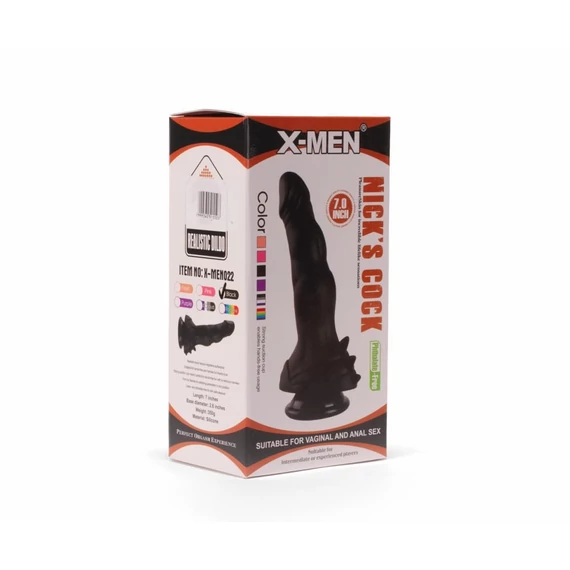 X-MEN Nick's 7" Cock Black