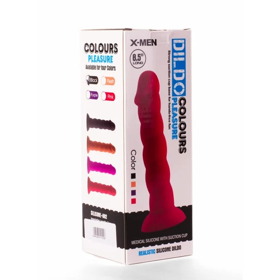 X-MEN 8.5" Dildo Colours Pleasure Flesh 4