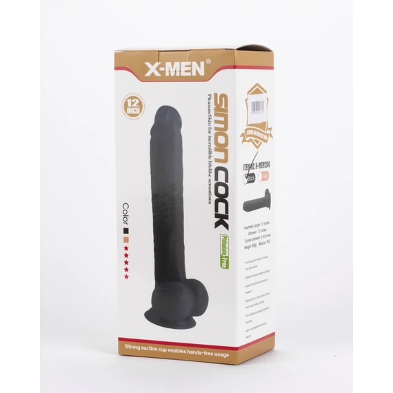 X-Men Louis 12" Cock Black