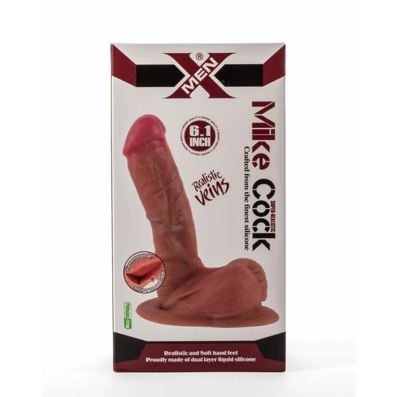 X-Men Mike 6.1" Cock Tan Brown