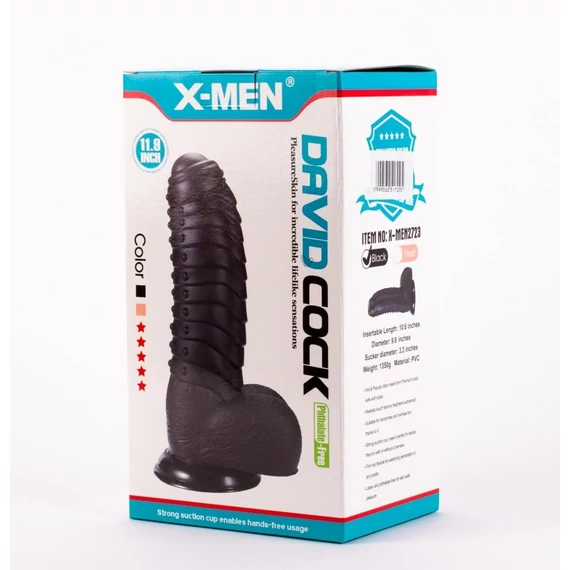 X-MEN David's 11.9" Cock Black