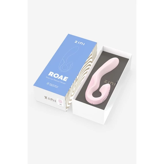 Zini Roae SE Three-way Pleasure Vibrator Pink