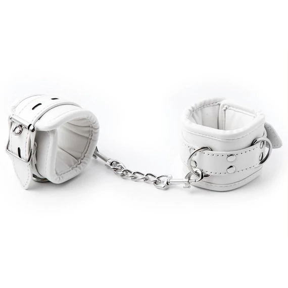 CUFF BOMB – fehér csuklókötöző készlet