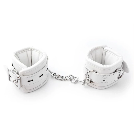 CUFF BOMB – fehér csuklókötöző készlet