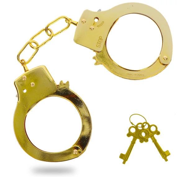 Fun Cuffs – arany fém bilincsek izgalmas élményekhez