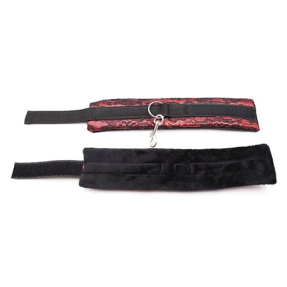 OHMAMA FETISH – bársonyos bilincs nylon szalaggal