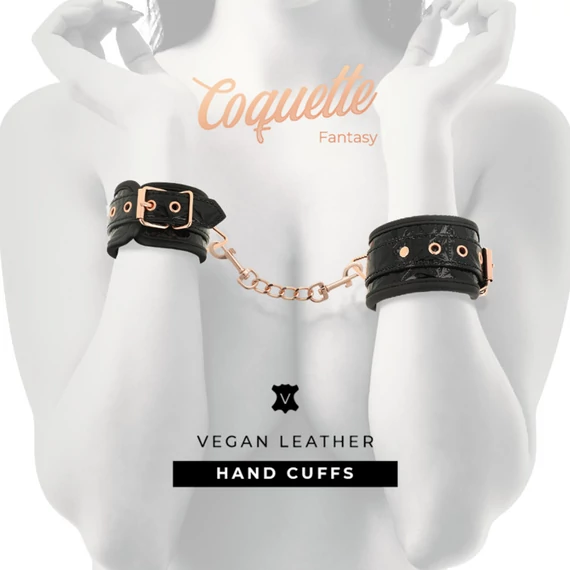 COQUETTE CHIC DESIRE – prémium fekete bilincs neoprén béléssel