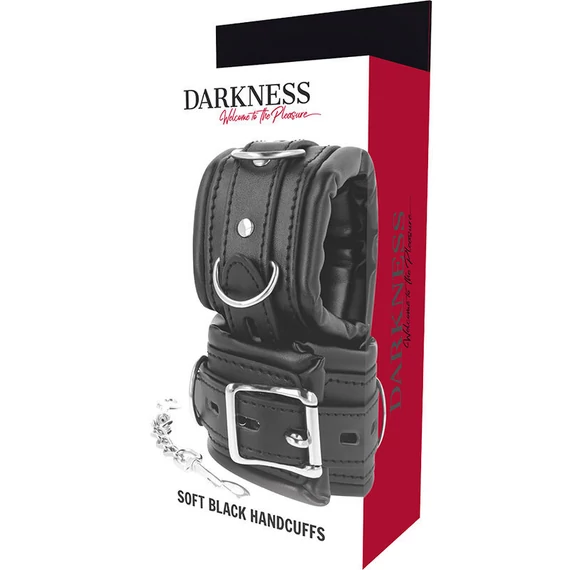DARKNESS – párnázott BDSM kézi bilincsek
