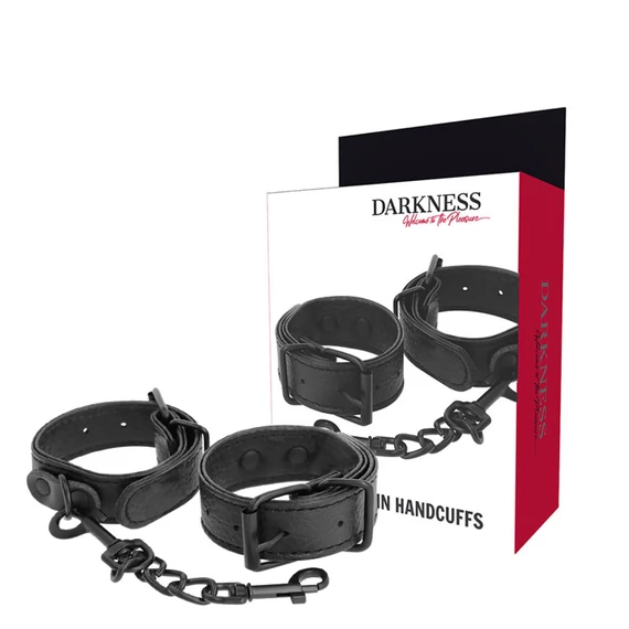 DARKNESS - széles, vékony, texturált bilincsek