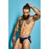 Kép 1/5 - C4M-Desire Jockstrap-BlueLeatherette-L