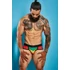 Kép 1/5 - C4M-Mixed Jockstrap-Rainbow-M