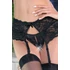 Kép 4/6 - CR 4220 S Black Open Bra 3 pc Set