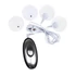 Kép 2/8 - Multi Function Electro Sex Kits Massager With 4 Patches