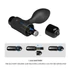 Kép 8/8 - Pretty Love Vibra Butt Plug Black