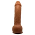 Kép 4/8 - Beautiful Johnson 9,2 " Dildo Brown
