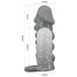 Kép 9/9 - Pretty Love Realistic Penis Sleeve Black I