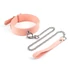 Kép 1/8 - Pink Organosilicon Collar with Leash
