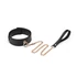 Kép 1/7 - Black Organosilicon Collar with Leash