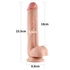 Kép 3/9 - 9.0'' Sliding Skin Dual Layer Dong Flesh