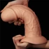 Kép 11/14 - 9.5'' Realistic Curved Dildo Flesh