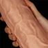 Kép 4/14 - 9.5'' Realistic Curved Dildo Flesh
