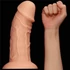 Kép 10/14 - 9.5'' Realistic Curved Dildo Flesh