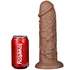 Kép 10/14 - 10.5'' Realistic Chubby Dildo Brown
