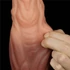 Kép 5/7 - 9.5'' Dual layered Liquid Silicone Nature Cock