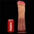 Kép 4/8 - 12'' Dual layered Platinum Silicone Cock