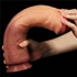 Kép 6/8 - 12'' Dual layered Platinum Silicone Cock