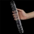 Kép 4/6 - 12''  Flawless Clear Double Dildo