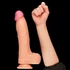 Kép 4/8 - 10" Dual Layer Platinum Silicone Cock