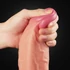Kép 8/8 - 10" Dual Layer Platinum Silicone Cock