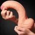 Kép 3/8 - 11" Dual Layer Platinum Silicone Cock