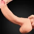 Kép 5/8 - 11" Dual Layer Platinum Silicone Cock