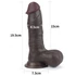 Kép 6/7 - 7.8'' Sliding Skin Dual Layer Dong Brown