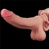 Kép 4/16 - 8.5'' Sliding Skin Dual Layer Dong - Whole Testicle