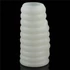 Kép 6/9 - Vibrating Spiral Knights Ring (White) IV
