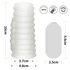 Kép 8/9 - Vibrating Spiral Knights Ring (White) IV