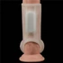 Kép 4/8 - Vibrating Silk Knights Ring with Scrotum Sleeve (White) II