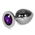 Kép 1/2 - Rosebud Classic Metal Plug L Purple