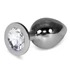 Kép 1/2 - Rosebud Classic Metal Plug L Clear