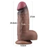Kép 9/9 - 9.5'' Dual Layered Silicone Cock XXL