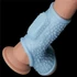 Kép 4/8 - Vibrating Drip Knights Ring with Scrotum Sleeve Blue