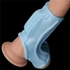 Kép 7/11 - Vibrating Ridge Knights Ring with Scrotum Sleeve
