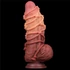 Kép 5/12 - 9.5'' Dual layered Platinum Silicone Cock with Rope
