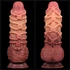 Kép 8/12 - 9.5'' Dual layered Platinum Silicone Cock with Rope