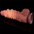 Kép 10/12 - 9.5'' Dual layered Platinum Silicone Cock with Rope